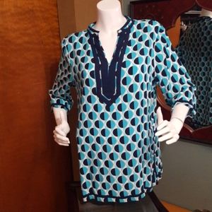Escapada geo print tunic